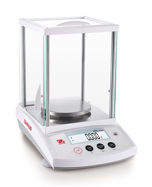 Ohaus Präzisionswaage PR423M, Ablesbarkeit (d) 1mg, Wägebereich 420g, geeicht, RS232