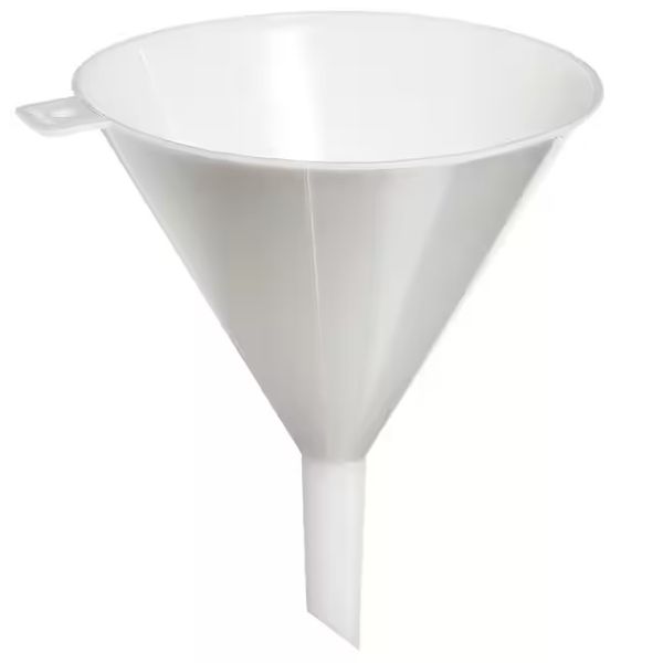 Nalgene Thermo Scientific Large funnel, HDPE, top 258 mm, 4060 ml, 6 pc/PAK