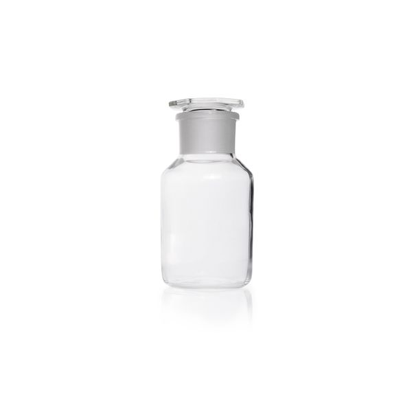 Duran Group Wide neck bottle, SLG (clear), NS 60/46, 1000 ml, glass stopper, 10 pc/PAK