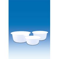 Product Image of Bowl, PP, white, round, Ø 240 mm, 2,9 l, 5 pc/PAK