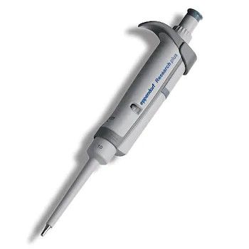 Eppendorf EP Research plus, single-channel, variable 0.5- 10 μl, medium gray incl. epT.I.P.S. box