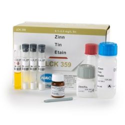 Hach Lange Tin LCK cuvette test, pk/24, MR 0.1 - 2.0 mg/l