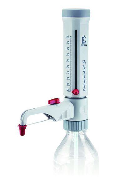 Brand GmbH & Co. KG Dispensette S, Analog, DE-M, 10 -100 ml, with recirculation valve