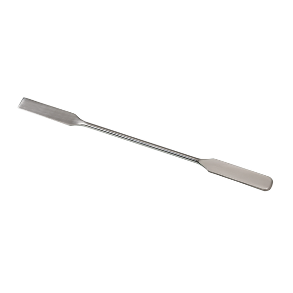 Bürkle Doppelspatel eckig/abgerundet, Edelstahl V2A, 300 mm, 10 St/Pkg