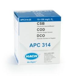 Hach Lange CSB Küvettentest, 15-150 mg/L, für AP3900 Labor-Roboter, 100 St/Pkg, Lagern bei 15 -25°C, 23 Monate haltbar ab Produktion