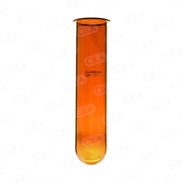 QLA 200mL Amber Glass Vessel for Agilent/VanKel Small Volume