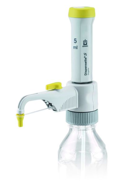 Brand GmbH & Co. KG Dispensette S Organic, Fix, DE-M, 5 ml, mit Rückdosierventil