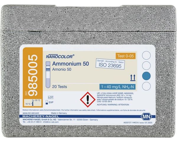Macherey-Nagel Rundküvettentest NANOCOLOR Ammonium 50, 1-40 mg/l