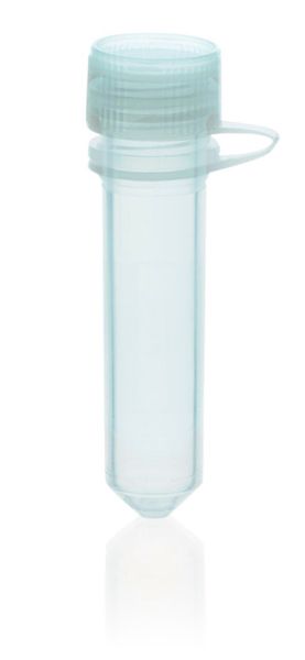 Brand GmbH & Co. KG Microcentrifuge tubes, PP, 2 ml, with attached screw-cap, PE, without base, ungraduated, non-sterile, 1000 pc/PAK