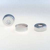 Product Image of Headspace Crimp Caps, 20 mm diameter, PTFE/Silicone Septa, 1000/PAK