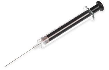 Hamilton 5 ml, Modell 1005 LTN Spritze, 22 Gauge, 51 mm, point style 2, max. Druck 200 psig (13.8 bar), max. Temperatur 50°C/122°F, mit 