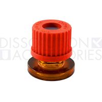 Product Image of Threaded Diffusion Cell Top, Amber Glass, 6 ml, Hanson
