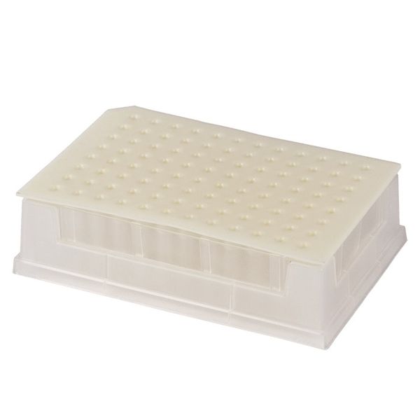 Microsolv 350 μl U-2D Plate System, Solvent resistant, preslit, 96 pc/Rack