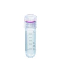Product Image of Cryotubes, 2 ml, with external thread, screw cap with silicone seal, PP, 12,5 mm x 47 mm,  sterile, 10 x 100 pc/PAK
