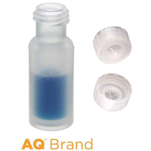 Microsolv EPP 700 μl FI Vial, PP clear, Screw Cap natural with thinned penetration point, for LCMS, 100 pc/PAK