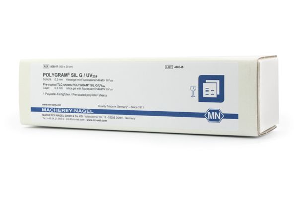 Macherey-Nagel DC-Platten POLYGRAM SIL G UV254, Rolle, 500x20cm, 1 St/Pkg