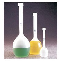 Product Image of Messkolben, PPCO, 200 ml mit PP-Schraubverschluss D. 20 mm 12, PPCO, K, 12 St/Pkg