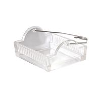 Product Image of Staining box, rack and handle, for 16 slides, clear AR-glass, 3 pc/PAK