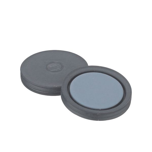 DWK Wheaton PTFE/gray butyl septa, 20 mm OD, 100 pc/PAK