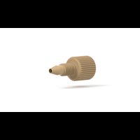 One-Piece Fingertight 10-32 Coned, for 1/16'' OD, Natural , 1pc/PAK