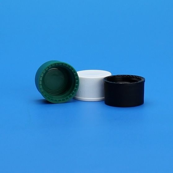 JG Finneran 13-425 mm Solid Top, Black Polypropylene Cap Unlined, 10 x 100 pc/PAK