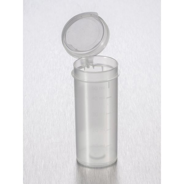 Corning Gosselin Probenbecher 50 ml mit festmontiertem Deckel PP (blau), 650 St/Pkg