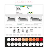 Product Image of Ozon-test method: colorimetry, DPD, with color chart and comparator block long test tubes, 300 pc, 0.007 - 0.017 - 0.03 0 - 0.040 - 0.055 - 0.070 - 0.10 - 0.14 - 0.20 mg/l O3 Aquaquant®
