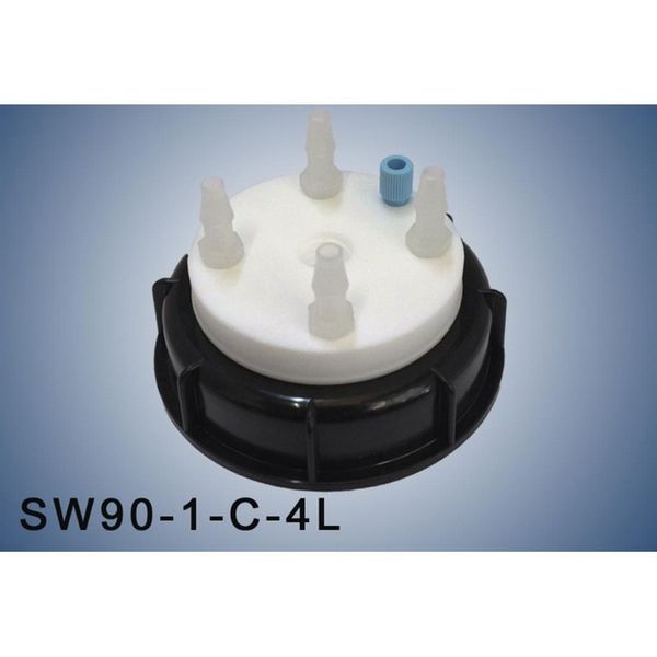 A.I.T. France Smart Waste Cap S90, Aktivkohlefiltereinsatz + 1 entry (1/8 oder 1/16 ) + 4 Lecks (6-9 mm)