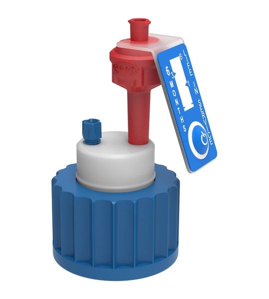SCAT SafetyCap I 38/430 für Wheaton Flaschen, 1 x 3,2 mm AD