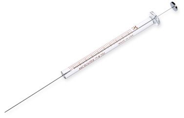 Hamilton 10 μl, Modell 701 N Spritze, 23s Gauge, 51 mm, point style AS, max. Druck 2000 psig (137.9 bar), max. Temperatur 50°C/122°F