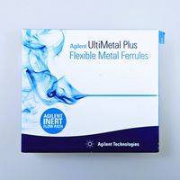 Product Image of Flexible Metall-Ferrule, UltiMetal Plus, ID 0,5 mm, für Fused-Silica-Kapillare 0,32 mm, 10  St/Pkg