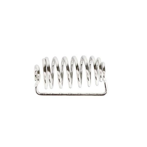 QLA Spiral Capsule Sinker, 316 SS, 1.06'' (27mm) L x .709'' (18mm) W Capacity, 8 coils, .062'' (1.57mm) wire diameter