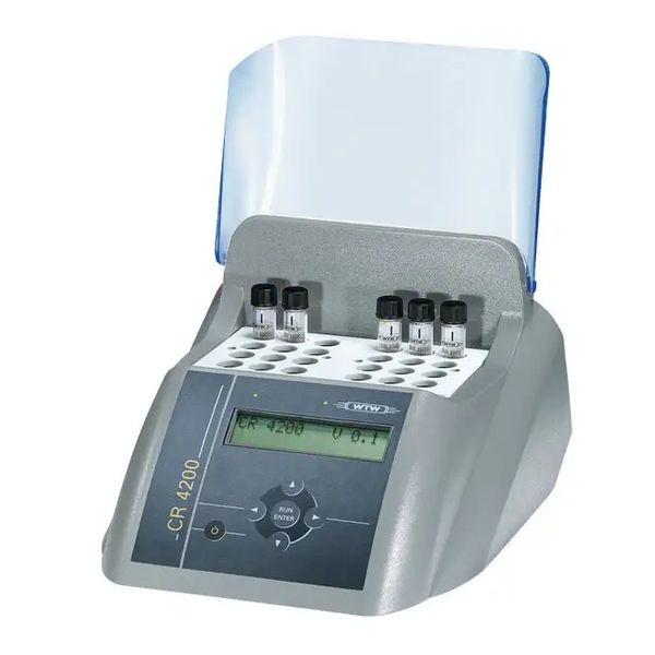 WTW CR 4200 Thermoreaktor für CSB und thermische Aufschlüsse, 2 x 12 Küvetten, getrennte Temperatureinstellung, 8 feste und 8 einstellbare Programme, 