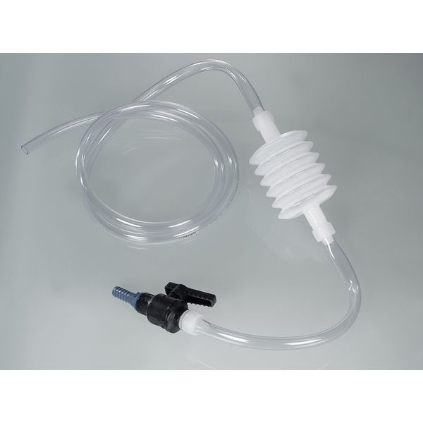 Bürkle Saugheber mit Kugelhahn, LDPE/PVC, 100 cm, 9 l/min, alte Artikelnr. 5605-15