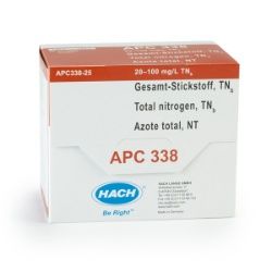 Hach Lange Gesamtstickstoff Küvettentest, 20-100 mg/L, für AP3900 Labor-Roboter, 50 St/Pkg, Lagern bei 15 -25°C, 18 Monate haltbar ab Produktion