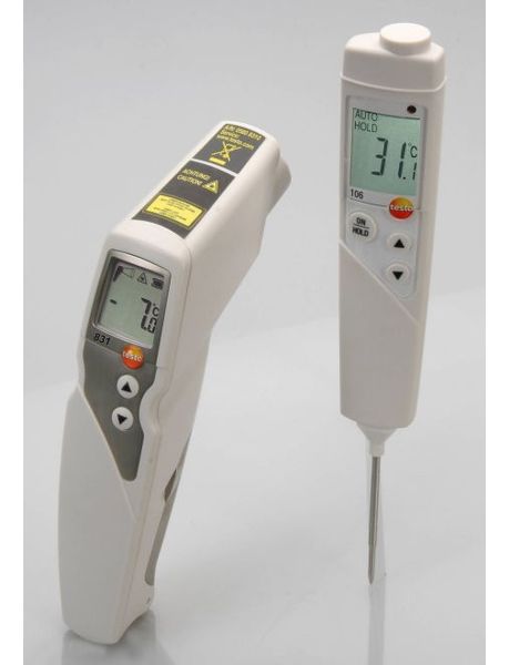 Testo testo 831 Set - Infrarot-und testo 106 Kerntemperatur-Messgerät