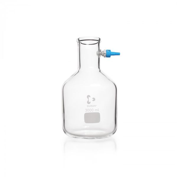 Duran Group Saugflasche, Duran, Glas, 20000 ml, Flaschenform, St/Pkg, Kunstst.-Olive, Montageset