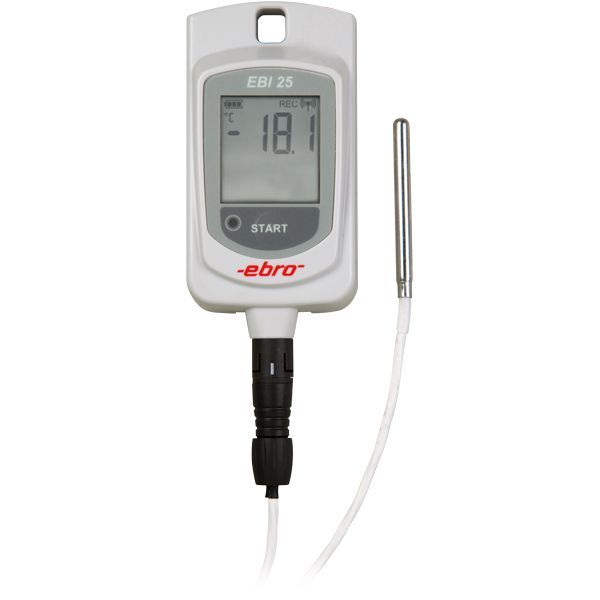 Ebro Electronic EBI 25-TX radio temperature logger with sensor including calibration certificate, Sold out