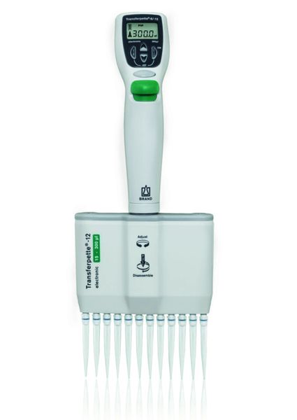 Brand GmbH & Co. KG Transferpette -12 electronic, 15 - 300 μl, Power adapter Europe (110-240 V / 50-60 Hz), DE-M