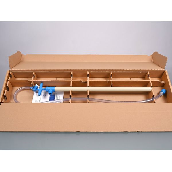 Bürkle Fasspumpe PP mit Auslaufschlauch und Hahn, 65 cm