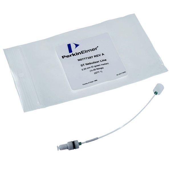 PerkinElmer High Flow ST-Zerstäuberleitung, Anschluss an Port #3 0,25 i.D. (grüne Markierung)