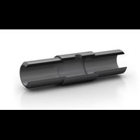 Graphite tube, uncoated 90°, with segment for extented injection volume, for Shimadzu, 10 pc/PAK