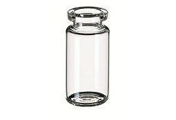 Altmann Analytik ND20/ND18 10ml Headspace-Flasche, 46x22,5mm, Klarglas, gerundeter Boden, DIN-Rollrand, 10x100/PAK