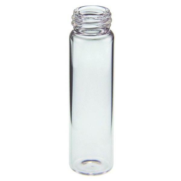 Microsolv Storage Vial, 8 ml, clear, 15-425mm Screw Thread, w/o Cap, 100 pc/PAK