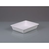 Product Image of Laboratory tray, PP white, in. LxW 180x240mm, 1,5l