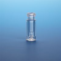 Product Image of 100 µl to 300 µl Glass/Clear Plastic (Glastic) Limited Volume Vial, 12x32 mm 11 mm Crimp/Snap Ring, 100 pc/PAK
