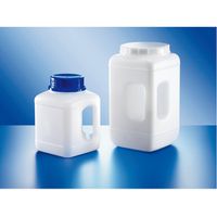 Product Image of Weithals-Behälter, HDPE natur, 4400 ml, Griffmulde, mit Verschluss, 52 St/Pkg, alte Nr.: KA31198311