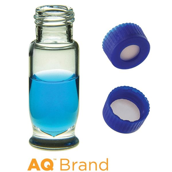 Microsolv EPP MR Vial, clear, 1.8 ml, Screw Cap blue with Sil/PTFE Septa, 100 pc/PAK
