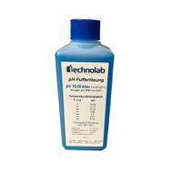 Product Image of Pufferlösung pH 10 / 20°C / blau (Borsäure, Kaliumchlorid, Natronlauge), 250 ml, in Dosierflasche