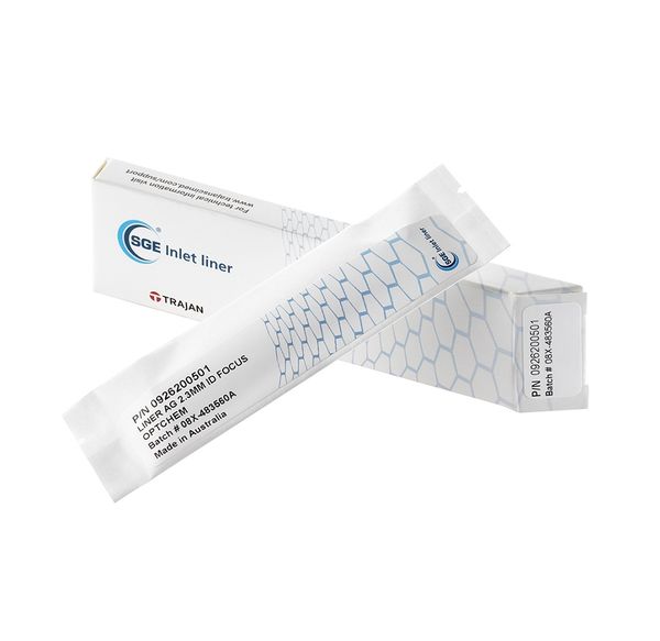 Trajan (SGE) OptChem FocusLiner mit vormontiertem CRS ONE O-Ring, 2,3 mm ID, Länge 78,5 mm, 1 St/Pkg